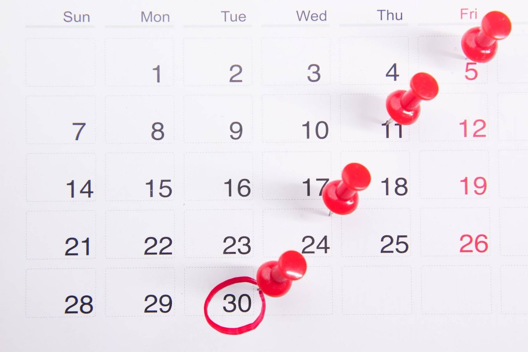 how to build a markting calendar: 5 tips