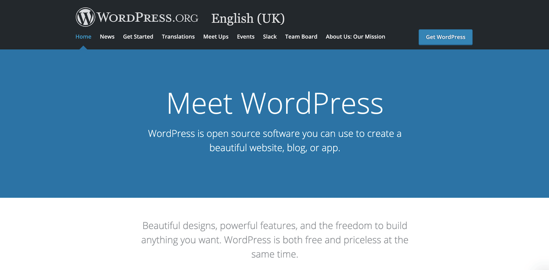 Create a Website WordPress