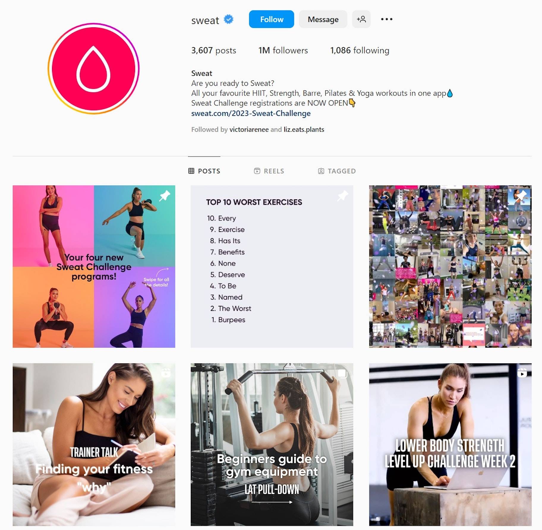 Kayla Itsines business account