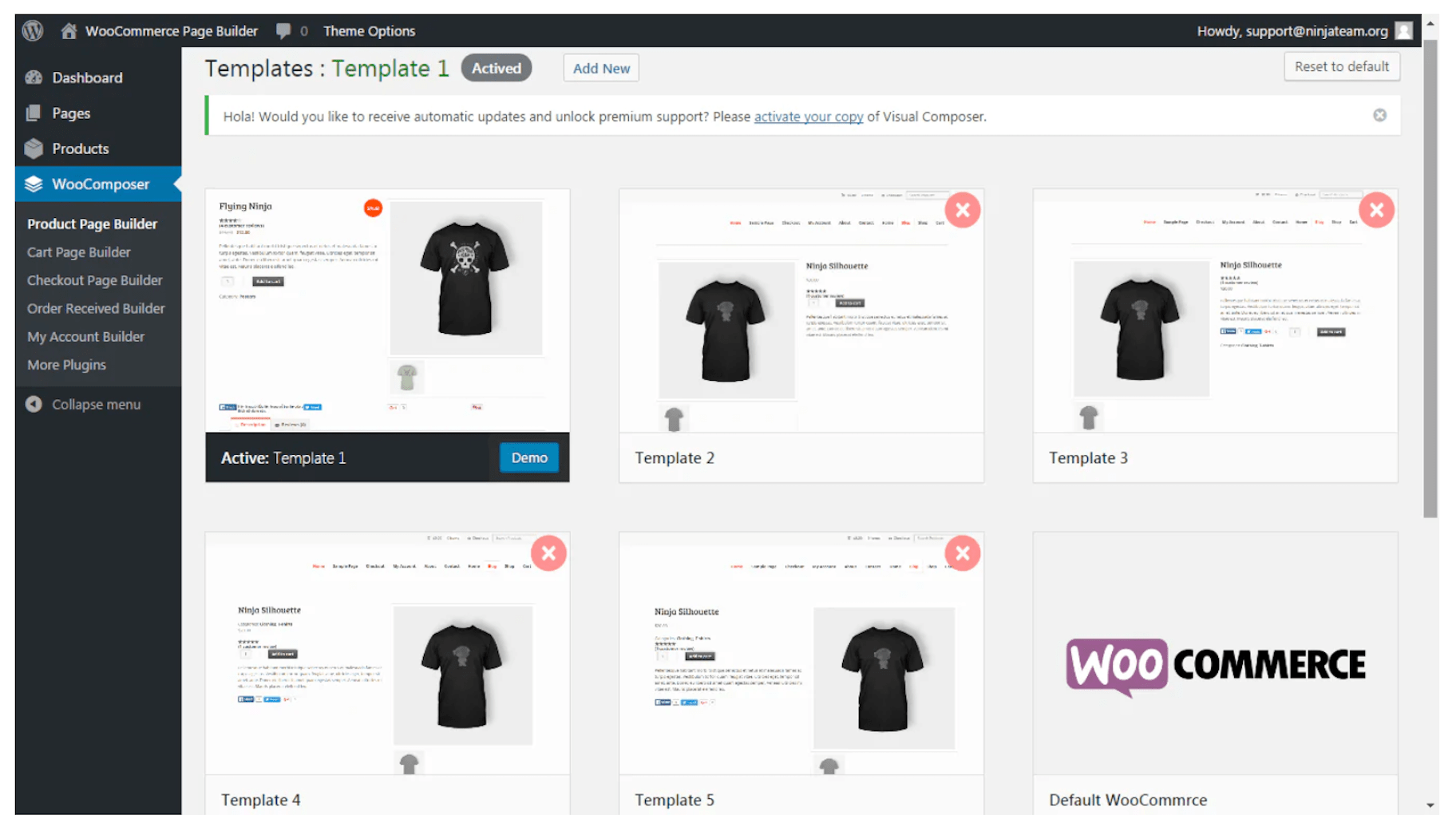 WordPress online store with WooCommerce